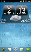 MIUI Dark Digital Weather CL. screenshot 7
