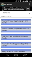 Kakatiya University Results تصوير الشاشة 2
