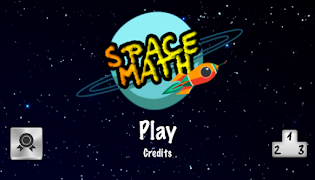 Space Math Lite Affiche