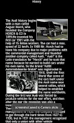 Audi Encyclopedia screenshot 1