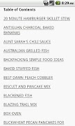 Camping Recipes Ekran Görüntüsü 2