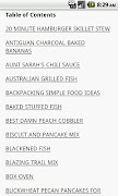 Camping Recipes screenshot 2