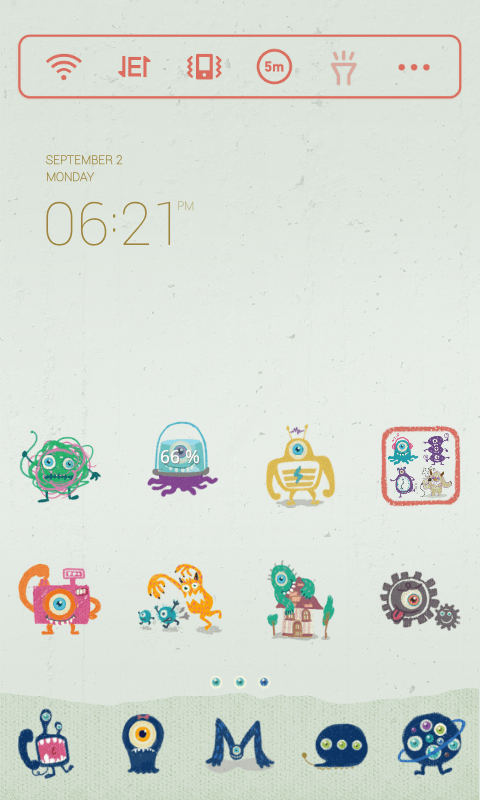 Baixar Monster Dodol Theme APK