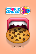 Cake Cookie الملصق
