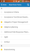 SCRUMstudy Agile Glossary capture d'écran 4