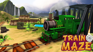 Train Maze - Rail 3D screenshot 1