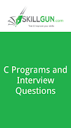 C Interview questions โปสเตอร์