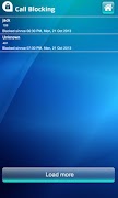 Call Blocking تصوير الشاشة 1