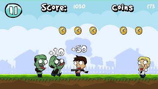 Backyard Zombies FREE ภาพหน้าจอ 1