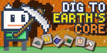 Dig to Earth Core الملصق