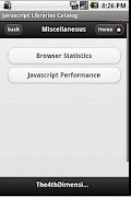 Javascript Libraries Catalog screenshot 4