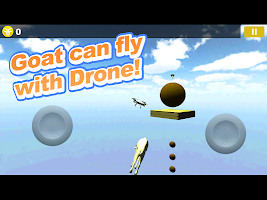 Drone with Goat Simulator screenshot 1
