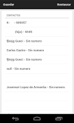Contactos スクリーンショット 2