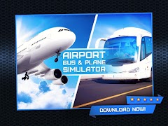 برنامه‌نما Airport Bus & Plane Simulator عکس از صفحه