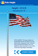 Flagpole Height Calculator imagem de tela 2