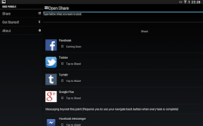 برنامه‌نما Open Share Lite عکس از صفحه