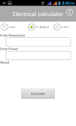 Electrical Calculator screenshot 5
