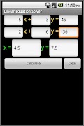 System Of Equations Solver screenshot 1