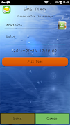 SMS Timer captura de pantalla 3