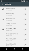 برنامه‌نما App Ops عکس از صفحه
