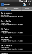 Call Log Screenshot 1