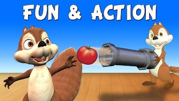 Nut Flow - Funny Squirrel Feed imagem de tela 3