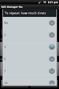 Gerente de SMS Lite imagem de tela 4