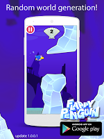 Flappy Penguin Ekran Görüntüsü 4