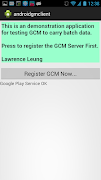 Test App for GCM screenshot 2