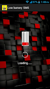Low battery alert poster
