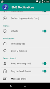 SMS Notifications screenshot 1