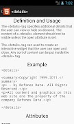 HTML5 Reference ภาพหน้าจอ 2