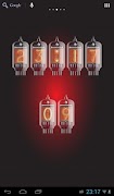 Tube clock poster