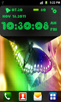 Digital clock & alarm ภาพหน้าจอ 1