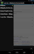 GWiki - Wikipedia for Android screenshot 1