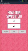 Fraction Simplifier! Screenshot 2