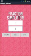 Fraction Simplifier! syot layar 2
