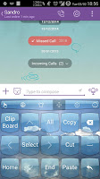 Keyboard Theme Shield Sky screenshot 3