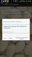 Potato Bluetooth Launcher скриншот 1