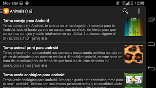Темы для Android скриншот 5