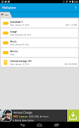برنامه‌نما File Explorer عکس از صفحه