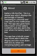 Battery Life Notifier syot layar 2