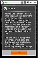 Battery Life Notifier Screenshot 2