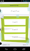 برنامه‌نما Math Exponents عکس از صفحه