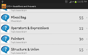 برنامهنما C/C++ Questions and Answers عکس از صفحه