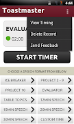 Toastmaster Timer Screenshot 1