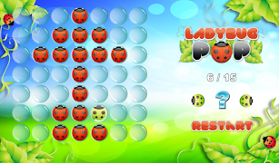 FREE Marble Solitaire LadyBug screenshot 3