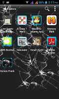 Cracked Screen Prank poster