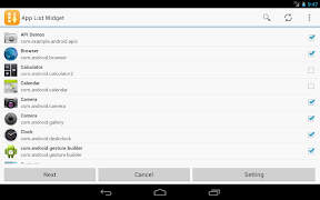 App List Widget скриншот 5