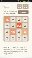 2048 Number puzzle game poster